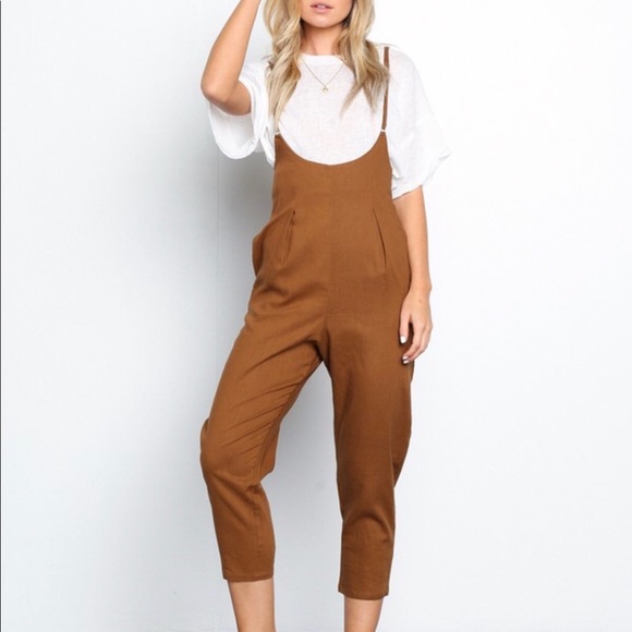 SOLD OUT Laurel Jumpsuit in Copper - Picture 3 of 8